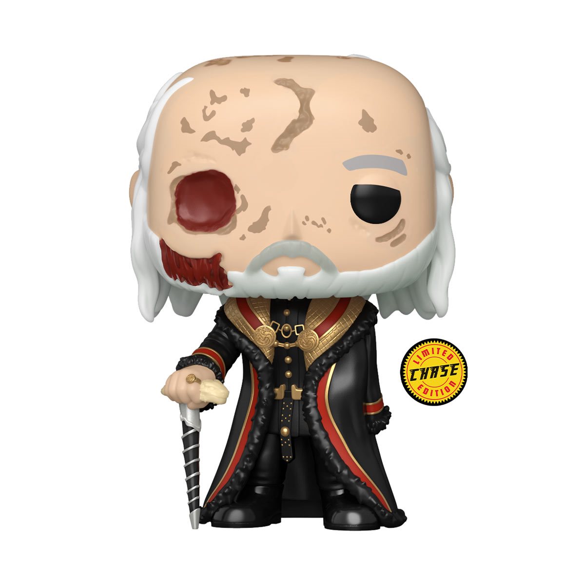 Funko POP! TV Game of Thrones: House of The Dragon 15 Viserys Targaryen with Mask Common and Chase