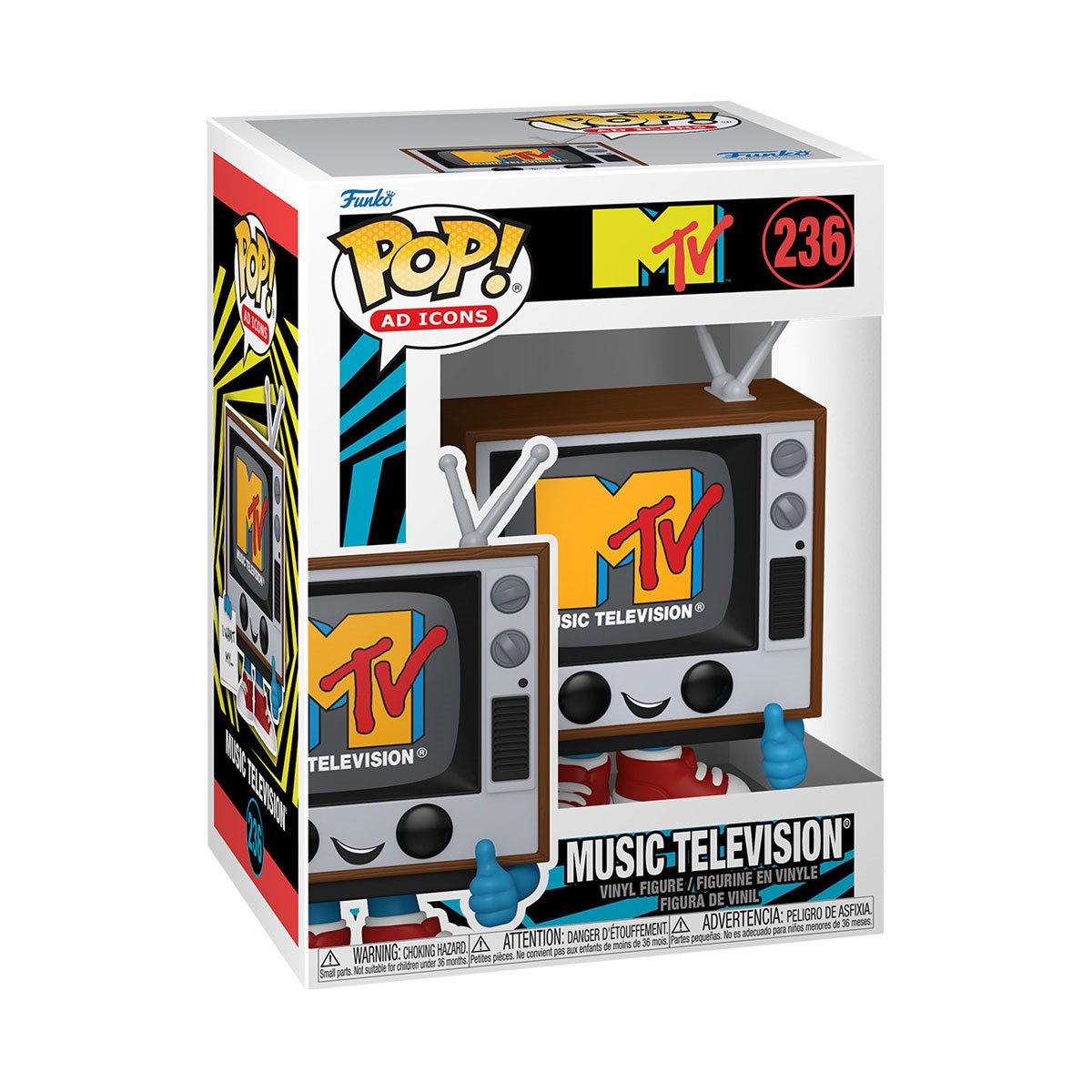 Funko POP! Ad Icons MTV 236 MTV Music Television Logo