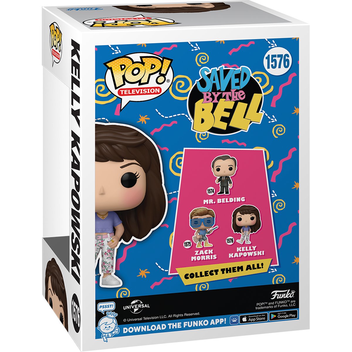 Funko POP! TV Saved by the Bell 1576 Kelly Kapowski 30th Anniversary