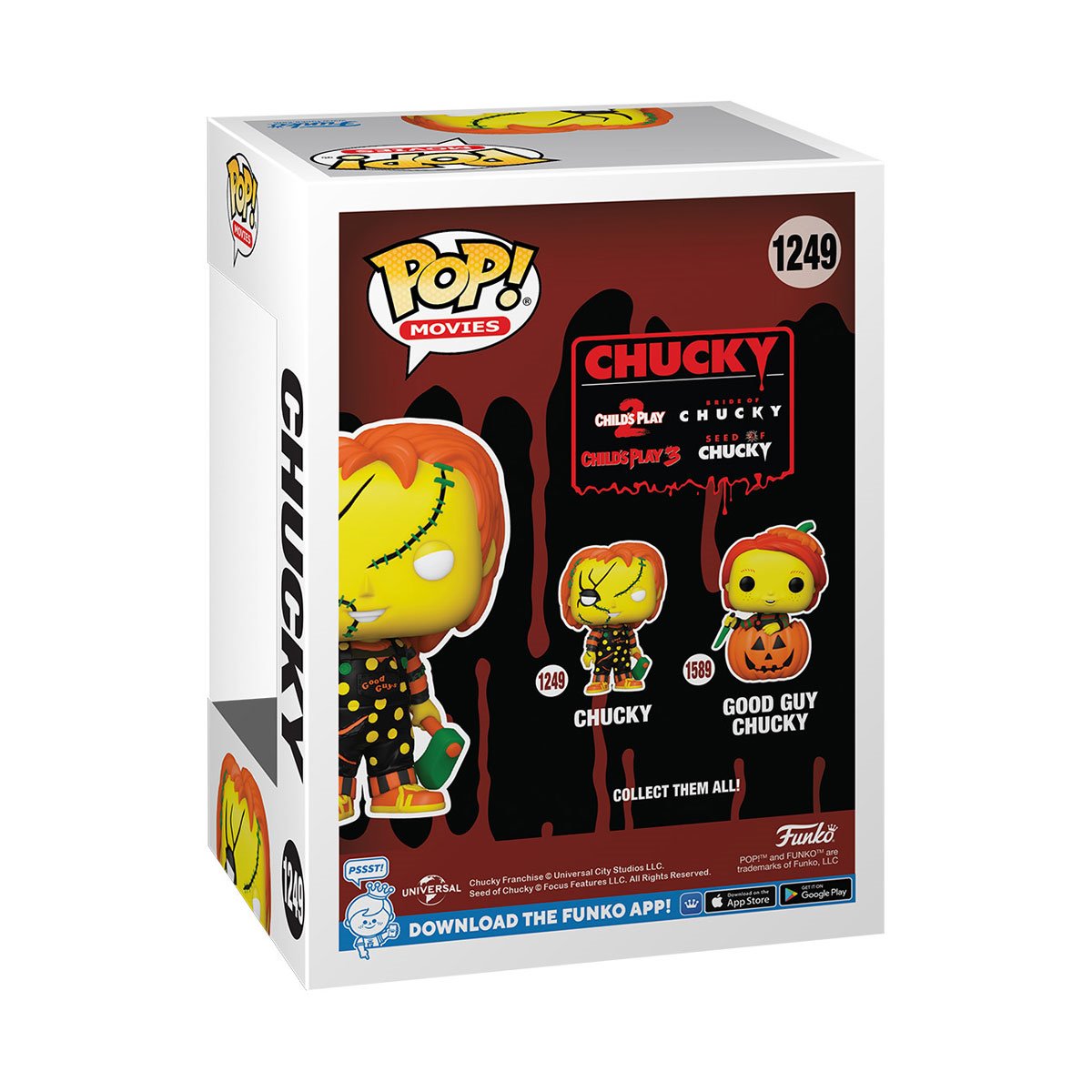 Funko POP! Movies Horror Child's Play 1249 Halloween Chucky with Axe