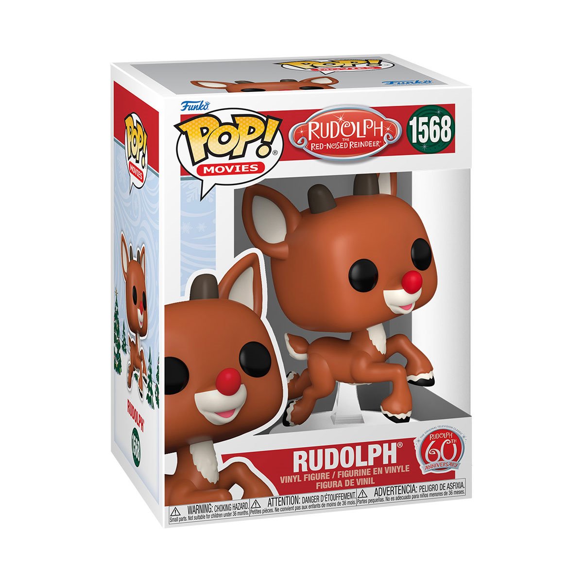 Funko POP! Movies Rudolph The Red-Nosed Reindeer 1568 Rudolph (Flying)