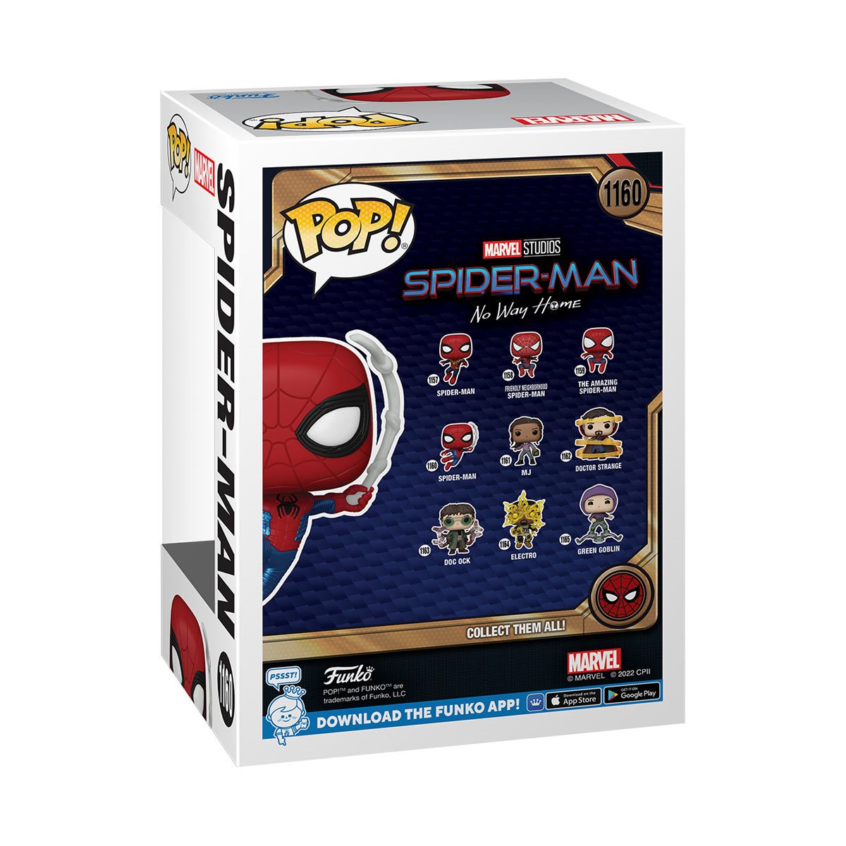 Funko POP! Marvel Movies Spider-Man No Way Home 1160 Spider-Man in Finale Suit