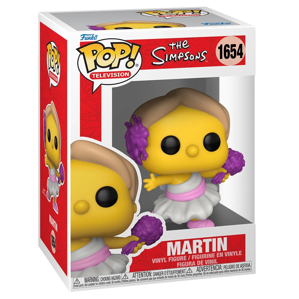 Funko POP! TV Animation The Simpsons 1654 Martin Prince as Calliope