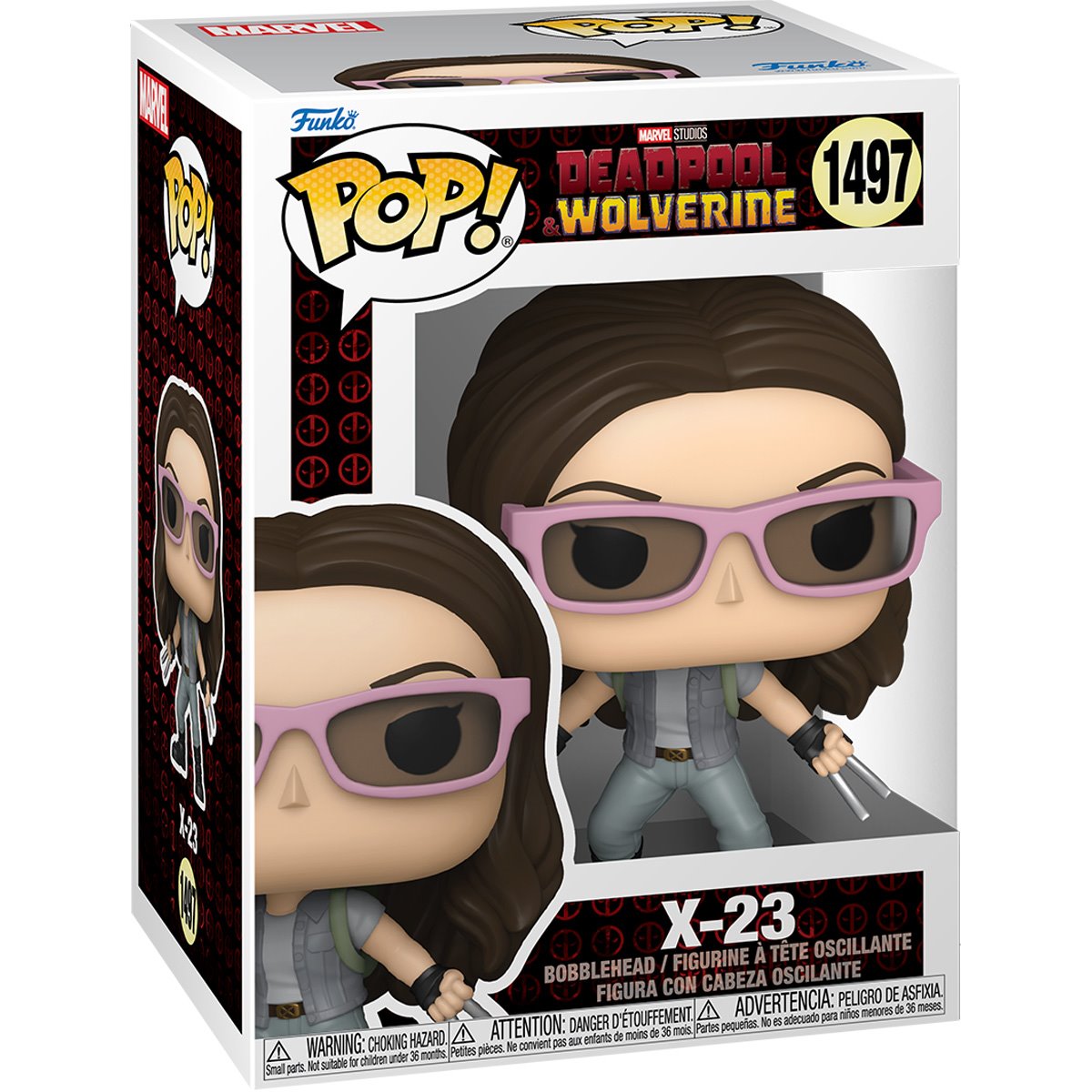 Funko POP! Marvel Movies Deadpool & Wolverine 1497 X-23 with Sunglasses