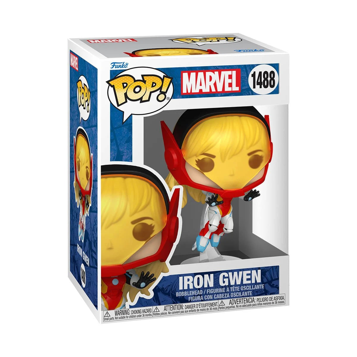 Funko POP! Marvel Spider-Gwen Gwenverse 1488 Iron Gwen