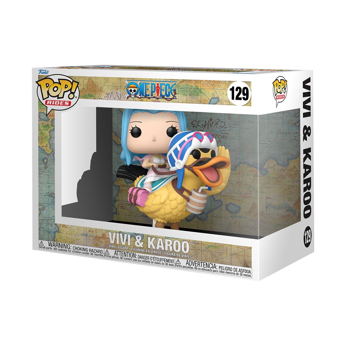 Funko POP! Rides Super Deluxe Animation One Piece 129 Vivi and Karoo