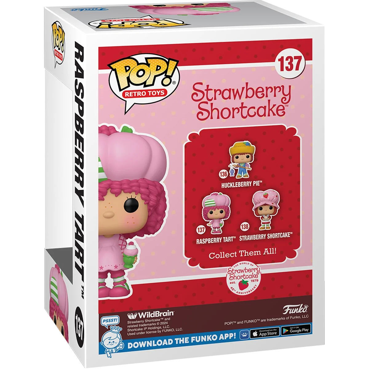 Funko POP! Retro Toys Strawberry Shortcake 137 Raspberry Tart