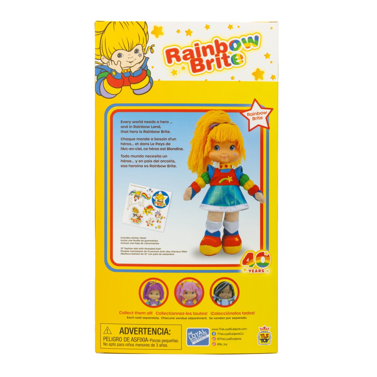 The Loyal Subjects Rainbow Brite 12-Inch Plush Doll