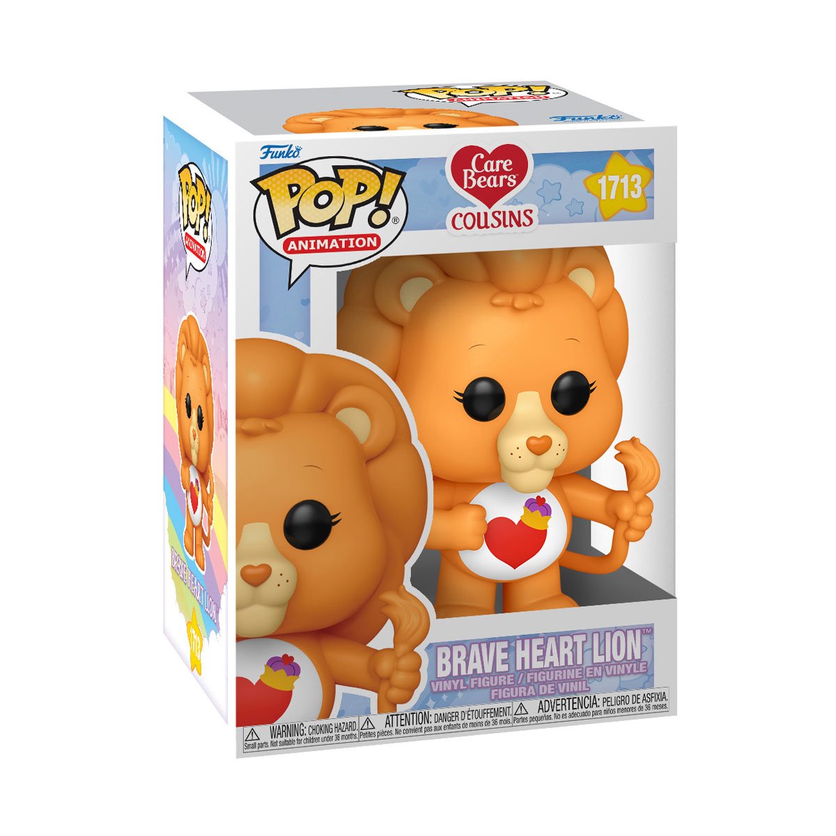 Funko POP! Animation Care Bears Cousins 1713 Brave Heart Lion