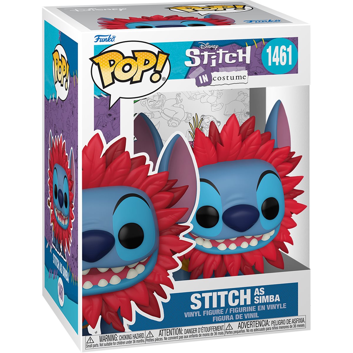 Funko POP! Disney Lilo & Stitch 1461 Stitch as Simba