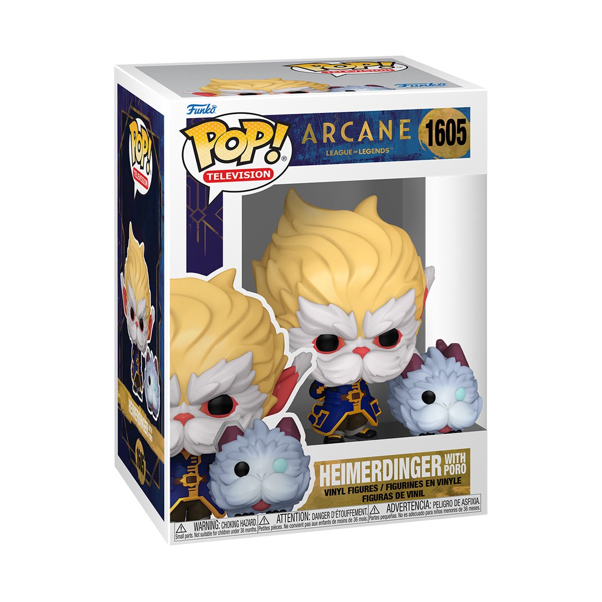 Funko POP! TV Games Arcane: League of Legends 1605 Heimerdinger with Poro