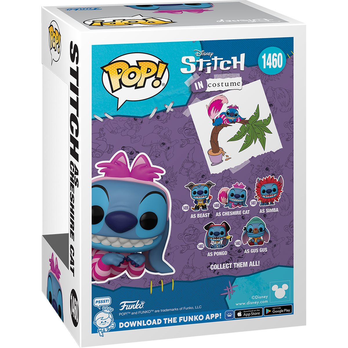 Funko POP! Disney Lilo & Stitch 1460 Stitch as Cheshire Cat