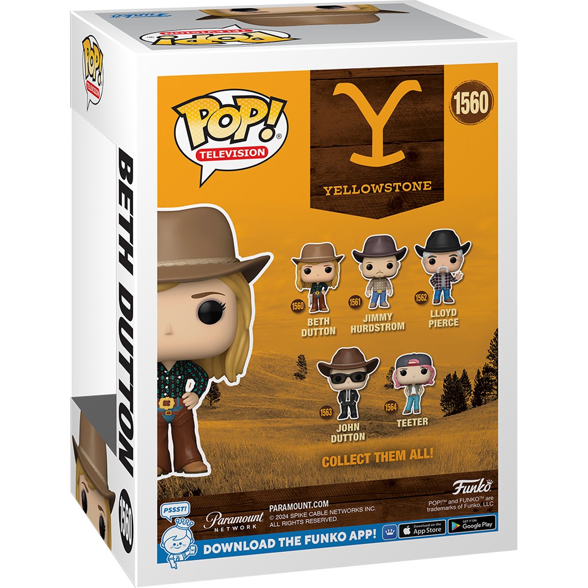 Funko POP! TV Yellowstone 1560 Beth Dutton with Rope
