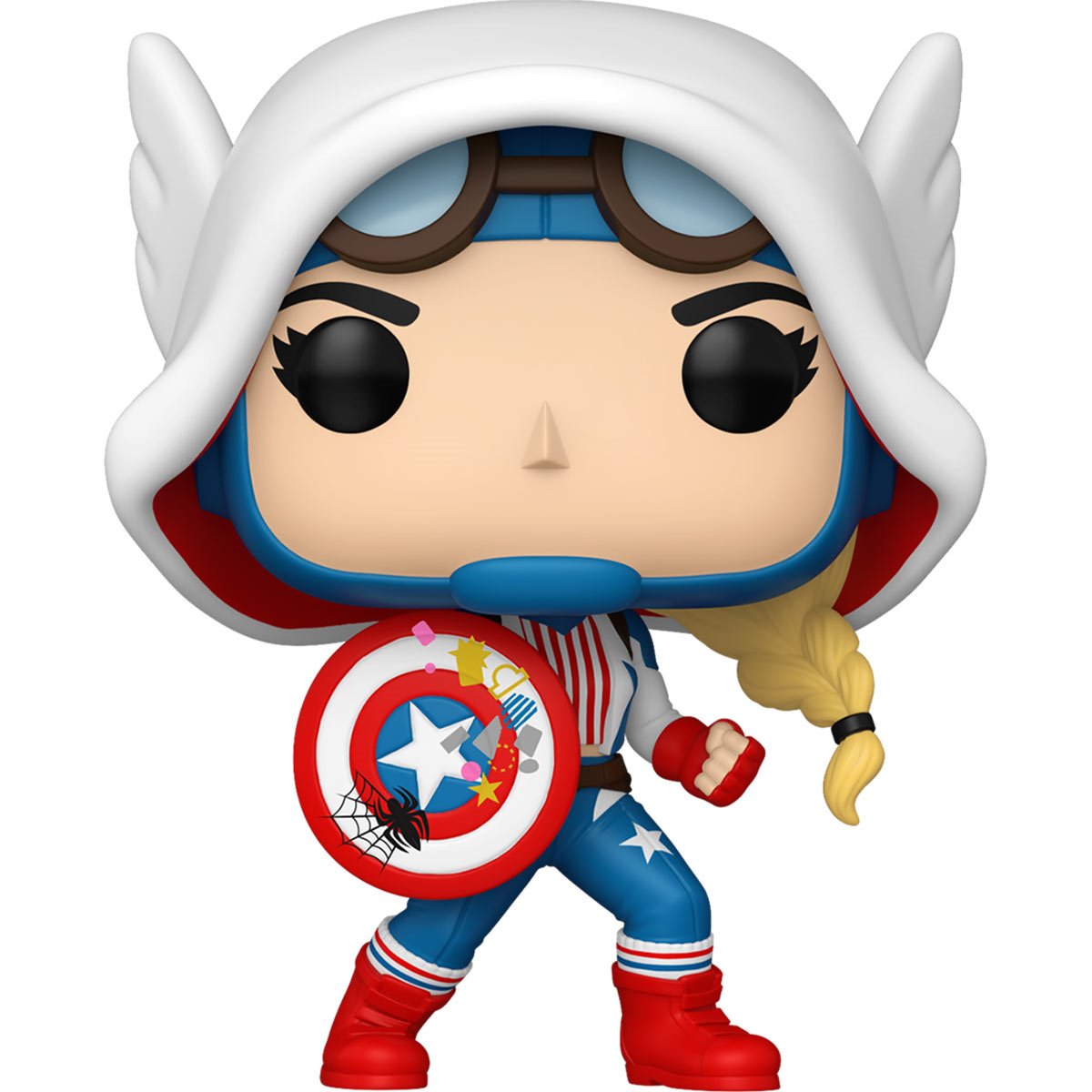 Funko POP! Marvel Spider-Gwen Gwenverse 1486 Cap-Gwen
