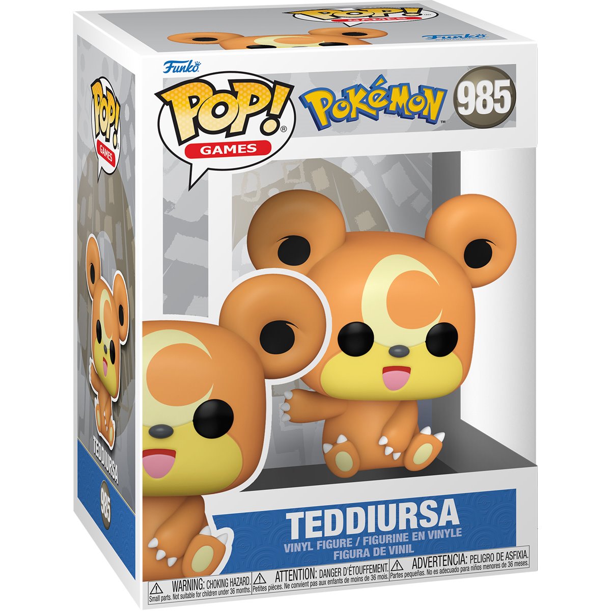 Funko POP! Games Pokémon 985 Teddiursa