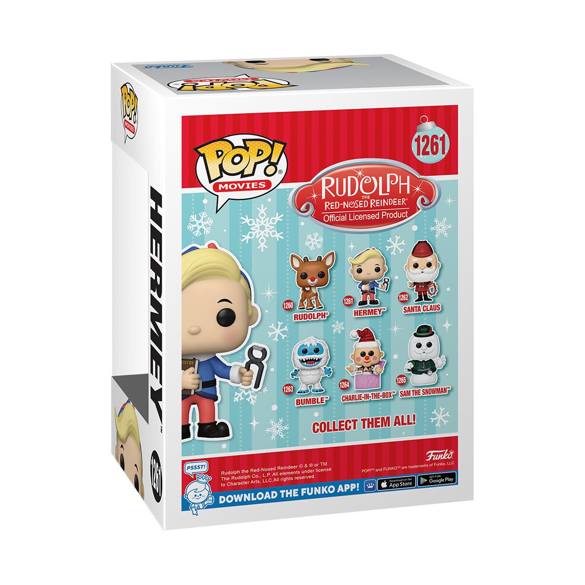 Funko POP! Movies Rudolph The Red-Nosed Reindeer 1261 Hermey (Dentist)
