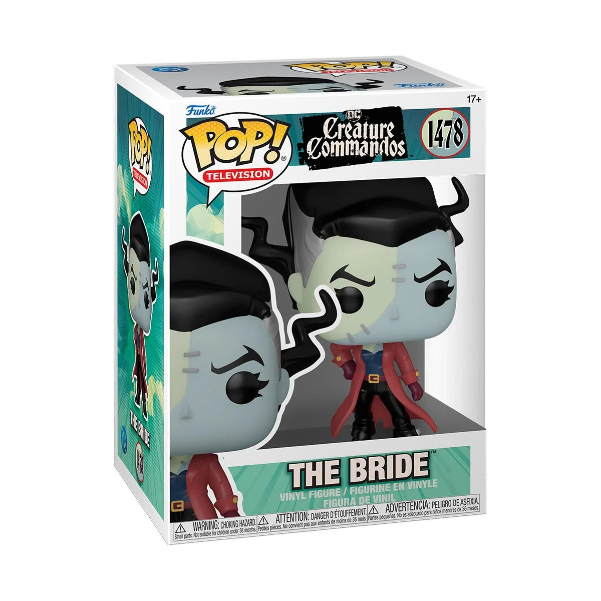 Funko POP! DC Heroes TV Creature Commandos 1478 The Bride (of Frankenstein's Monster)