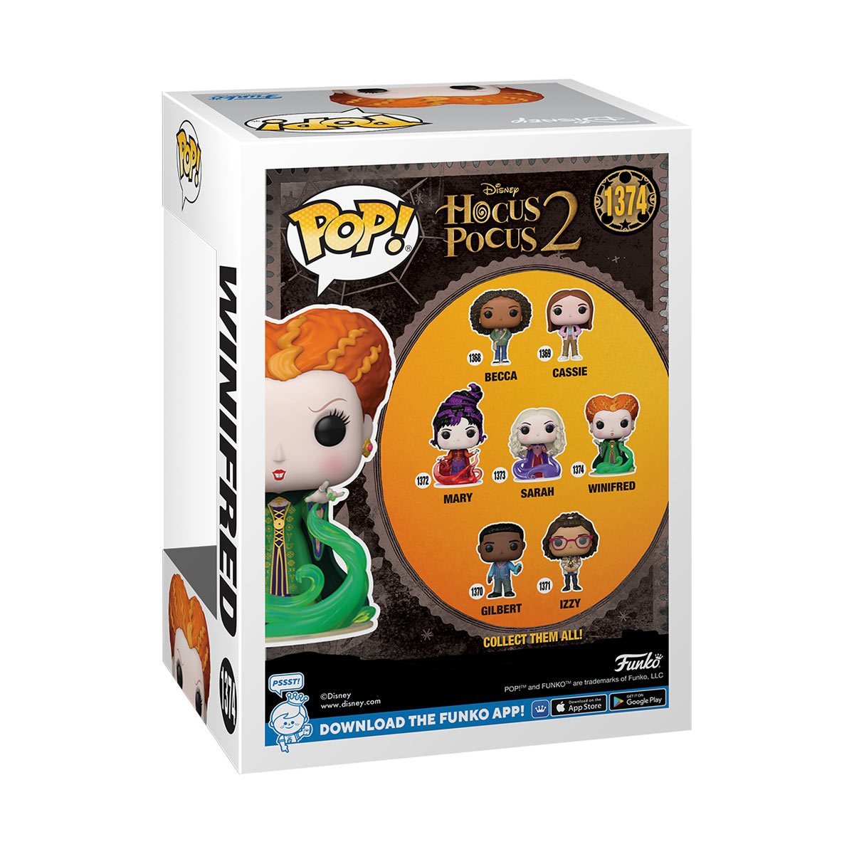 Funko POP! Disney Hocus Pocus 2 1374 Winifred Sanderson (in Smoke)