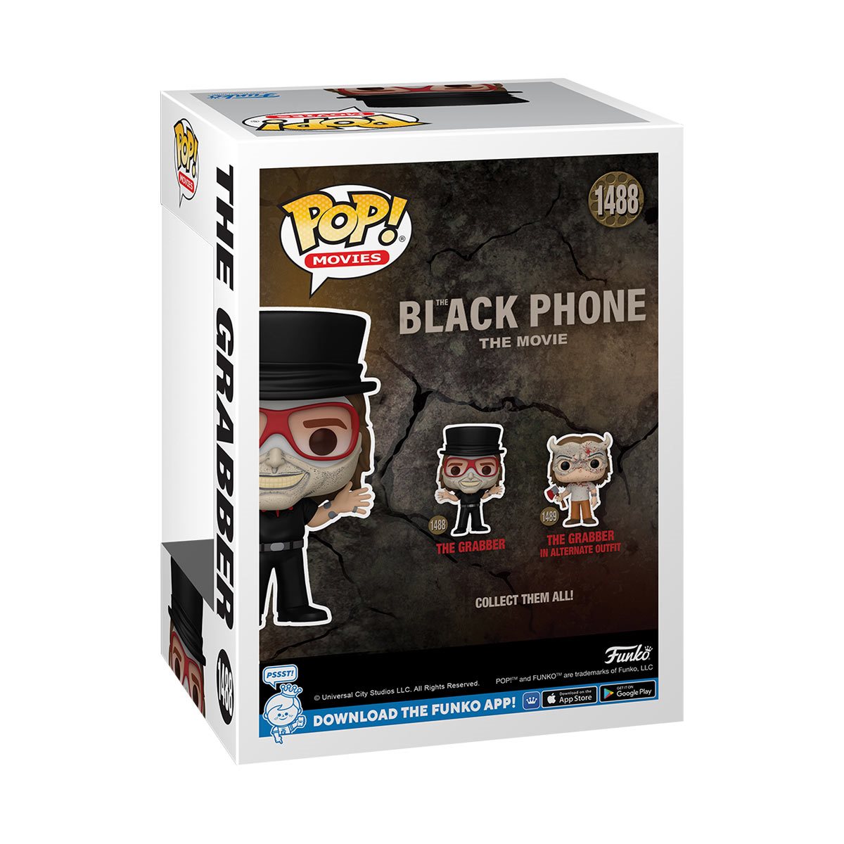 Funko POP! Movies Horror Black Phone 1488 The Grabber with Chase