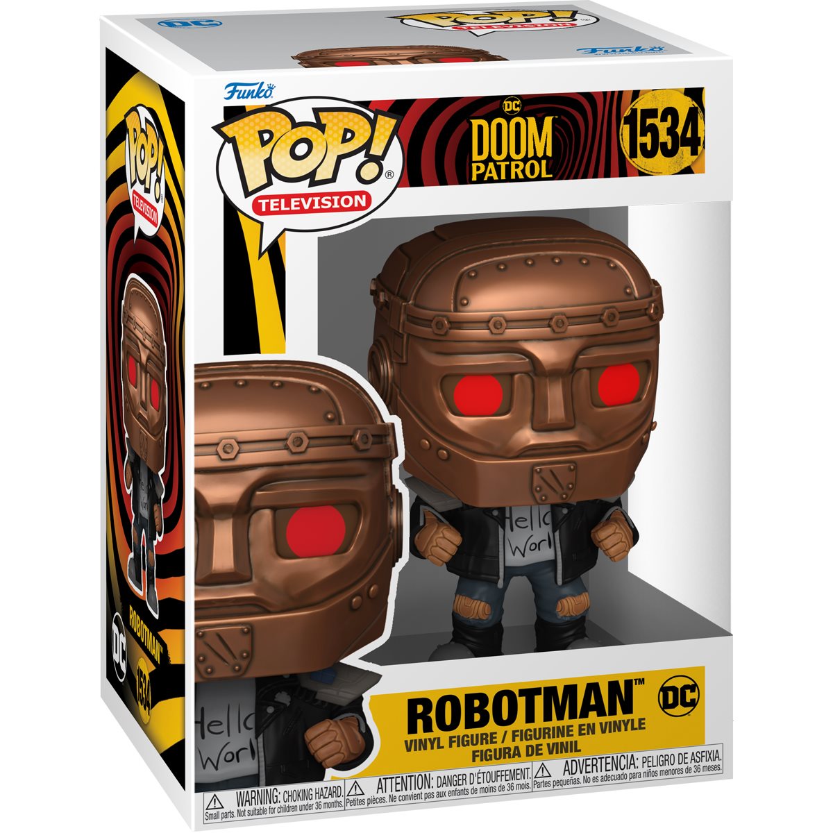 Funko POP! DC Heroes TV Doom Patrol 1534 Robotman
