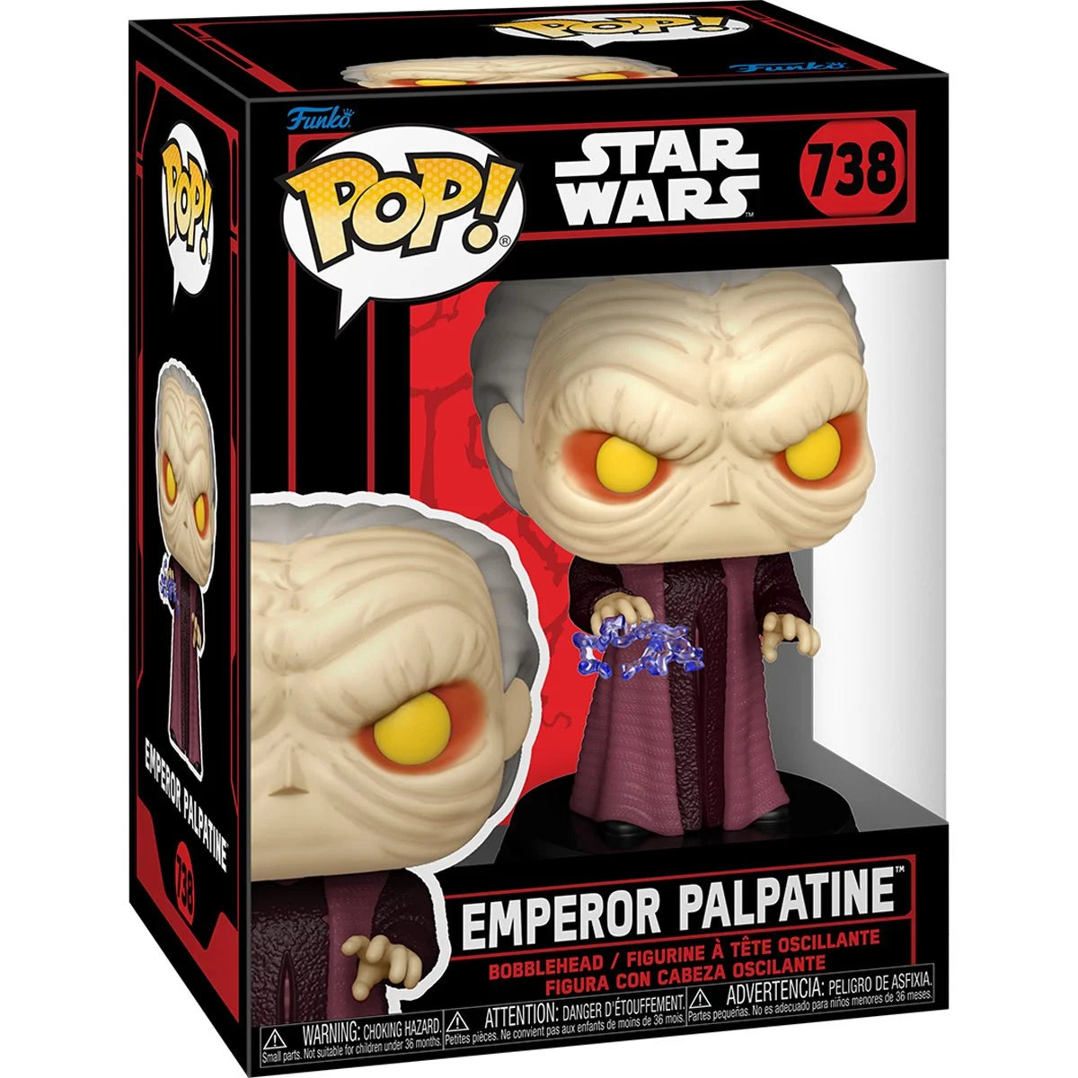 Funko POP! Star Wars Dark Side 738 Emperor Palpatine