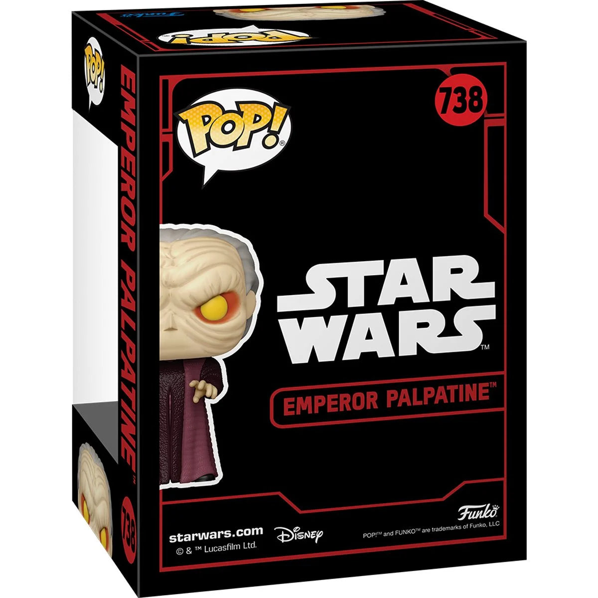 Funko POP! Star Wars Dark Side 738 Emperor Palpatine