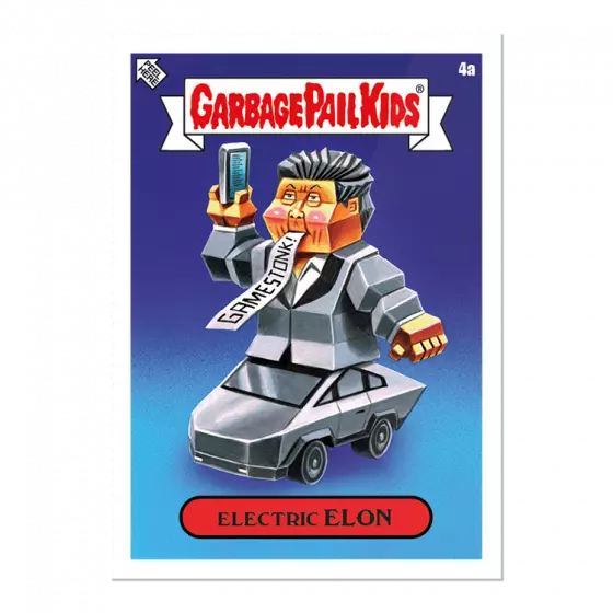 Topps Garbage Pail Kids Gamestonk Complete 12-Card Set 2021