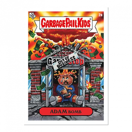 Topps Garbage Pail Kids Gamestonk Complete 12-Card Set 2021
