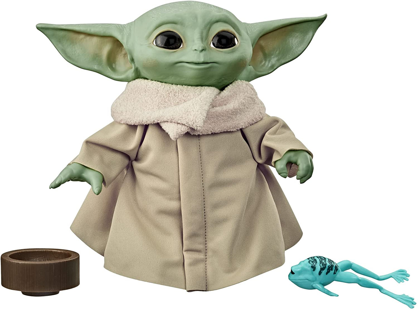 Hasbro Disney Star Wars The Child (Grogu, Baby Yoda) Talking Plush Toy with Sounds and Accessories
