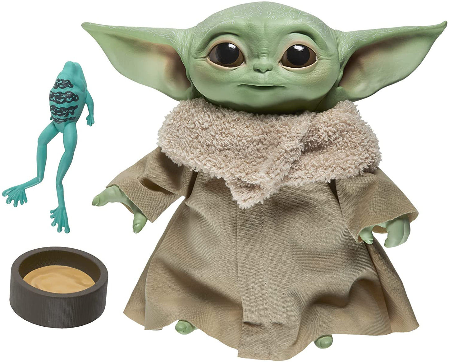 Hasbro Disney Star Wars The Child (Grogu, Baby Yoda) Talking Plush Toy with Sounds and Accessories