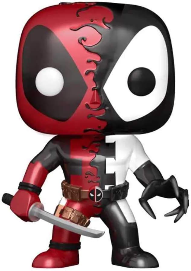 Funko POP! Marvel Venom 237 Deadpool/Venom (Metallic) Pop in a Box Exclusive