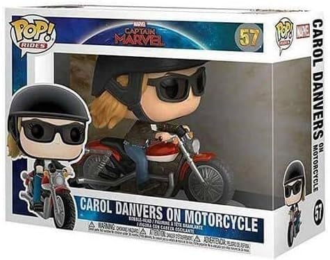 Funko POP! Rides Marvel Captain Marvel 57 Carol Danvers on Motorcycle