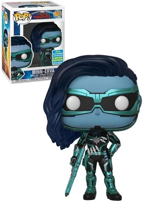 Funko POP! Marvel Movies Captain Marvel 487 Minn-Erva