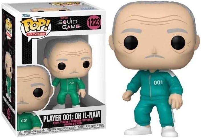 Funko POP! TV Squid Game 1223 Player 001: Oh Il-Nam