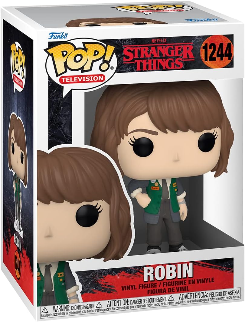 Funko POP! TV Stranger Things 1244 Robin (Family Video Uniform)