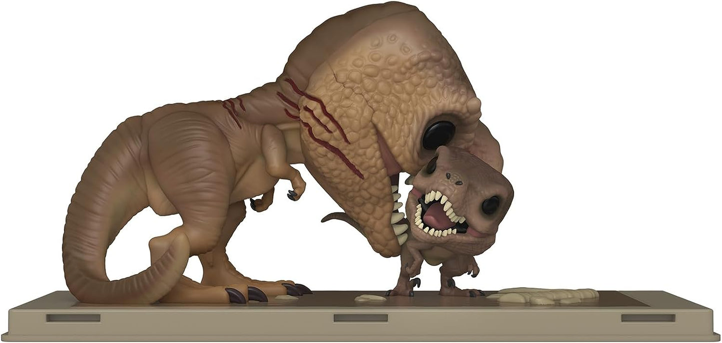 Funko POP! Movie Poster Horror Jurassic Park 03 Tyrannosaurus Rex & Velociraptor