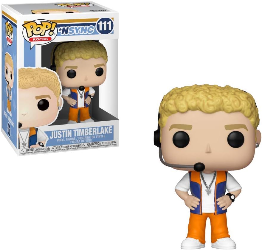 Funko POP! Rocks Icons NSYNC 111 Justin Timberlake