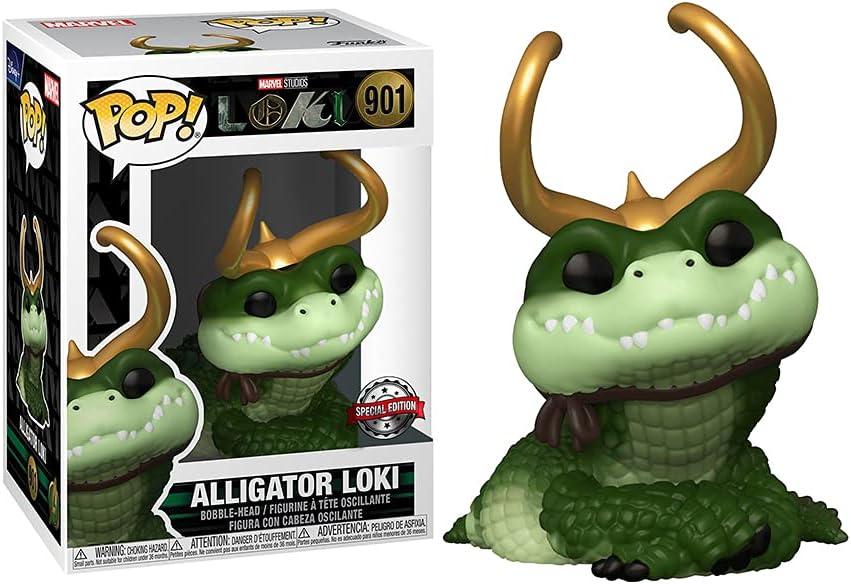 Funko POP! Marvel Studios Loki 901 Alligator Loki Special Edition Exclusive