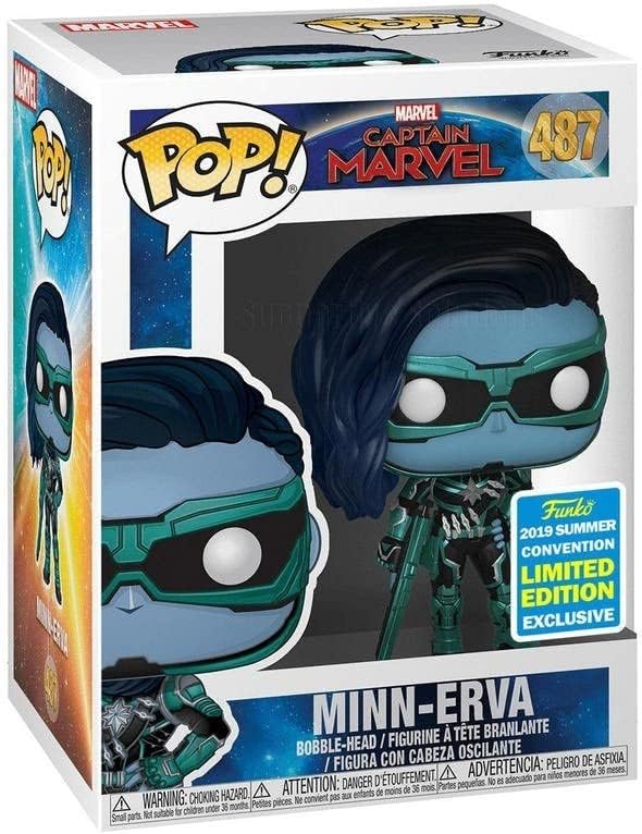 Funko POP! Marvel Movies Captain Marvel 487 Minn-Erva