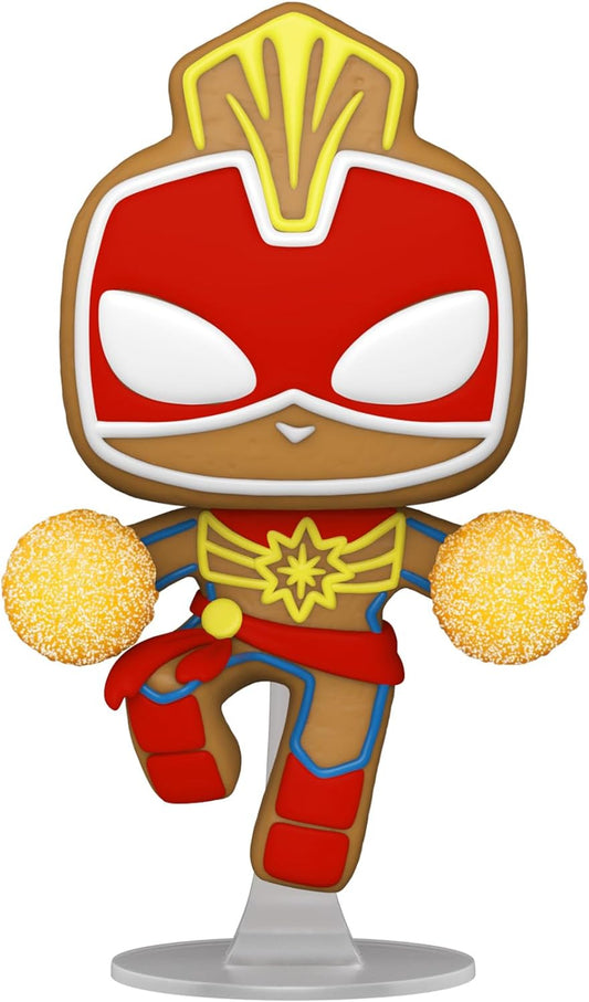 Funko POP! Marvel Holidays 936 Gingerbread Captain Marvel