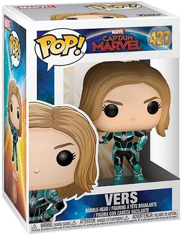 Funko POP! Marvel Movies Captain Marvel 427 Vers (Carol Danvers)
