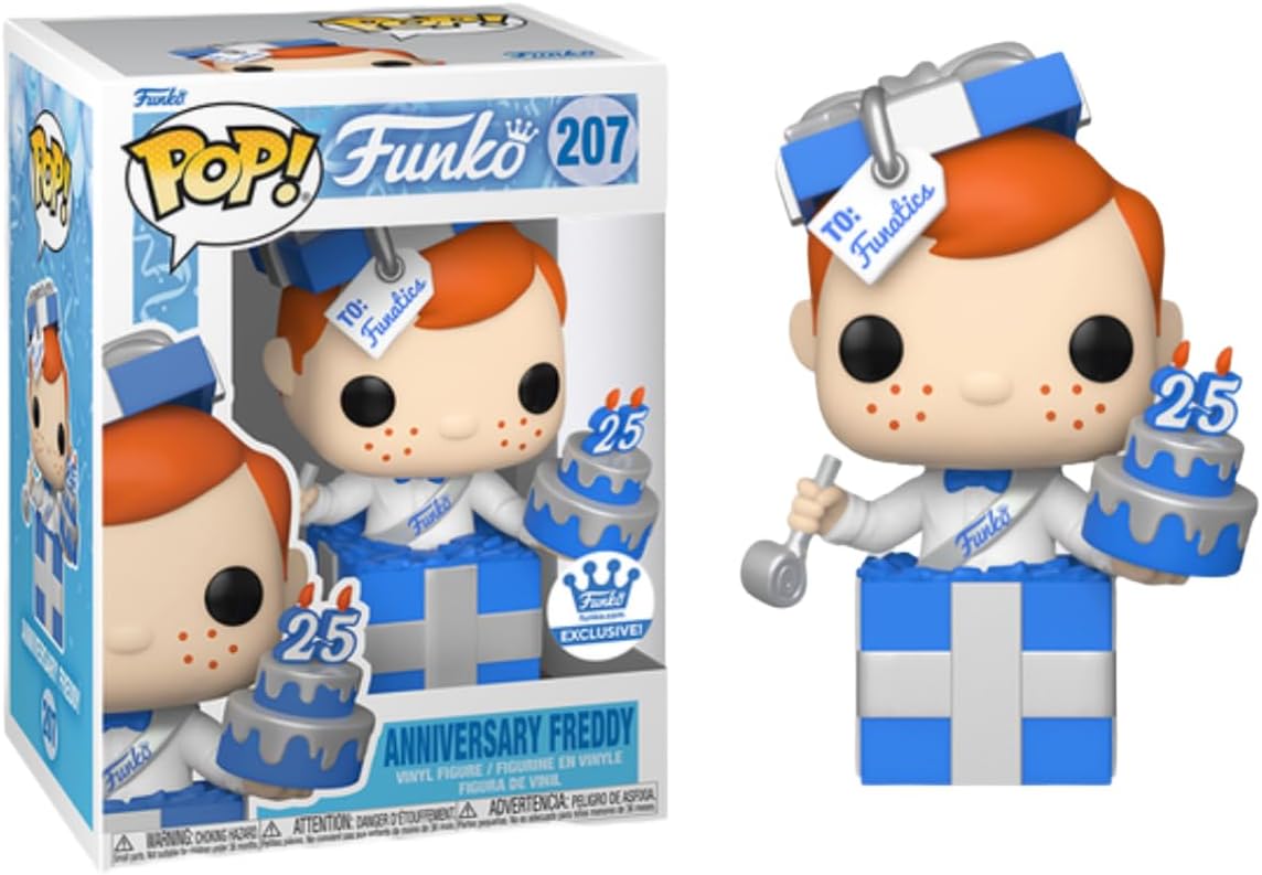 Funko POP! Freddy Funko 207 25th Anniversary Freddy Funko Shop Exclusive