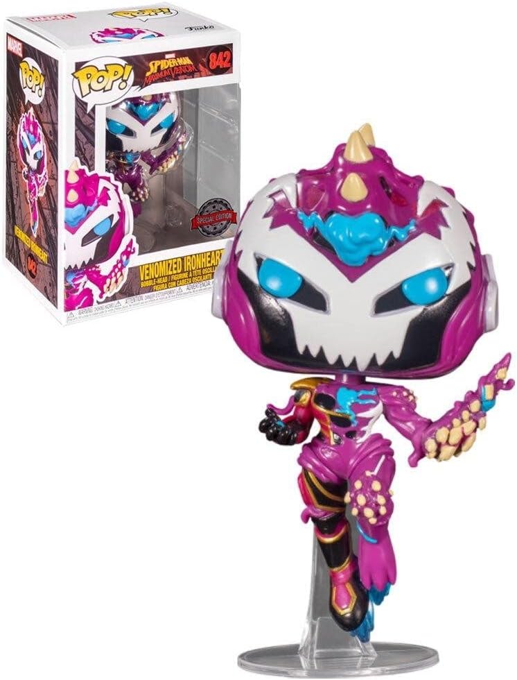 Funko POP! Marvel Venom 842 Venomized Ironheart (Choice of Sticker)