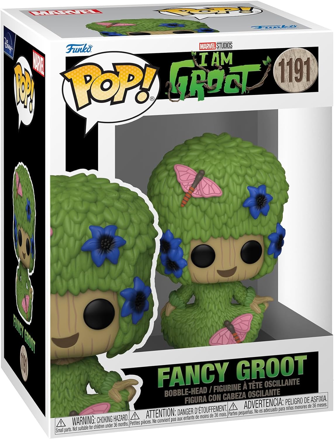Funko POP! Marvel Studios I Am Groot 1191 Fancy Groot