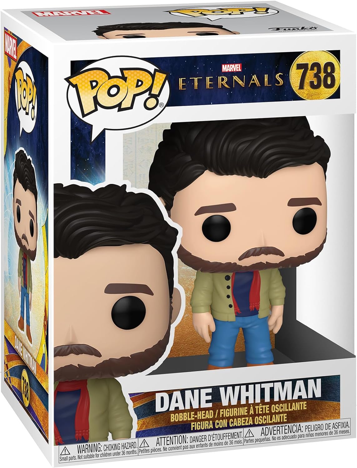 Funko POP! Marvel Movies Eternals 738 Dane Whitman (Black Knight)