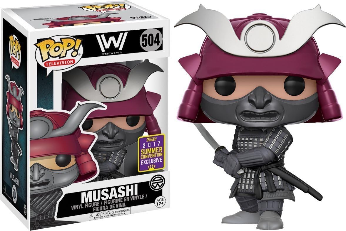 Funko POP! TV Westworld 504 Musashi SDCC 2017 Summer Convention Shared Exclusive