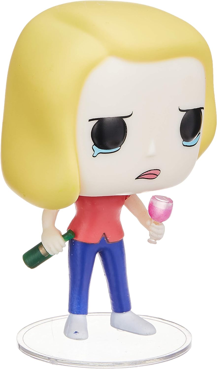 Funko POP! Animation Rick and Morty 301 Beth with Wine Glass
