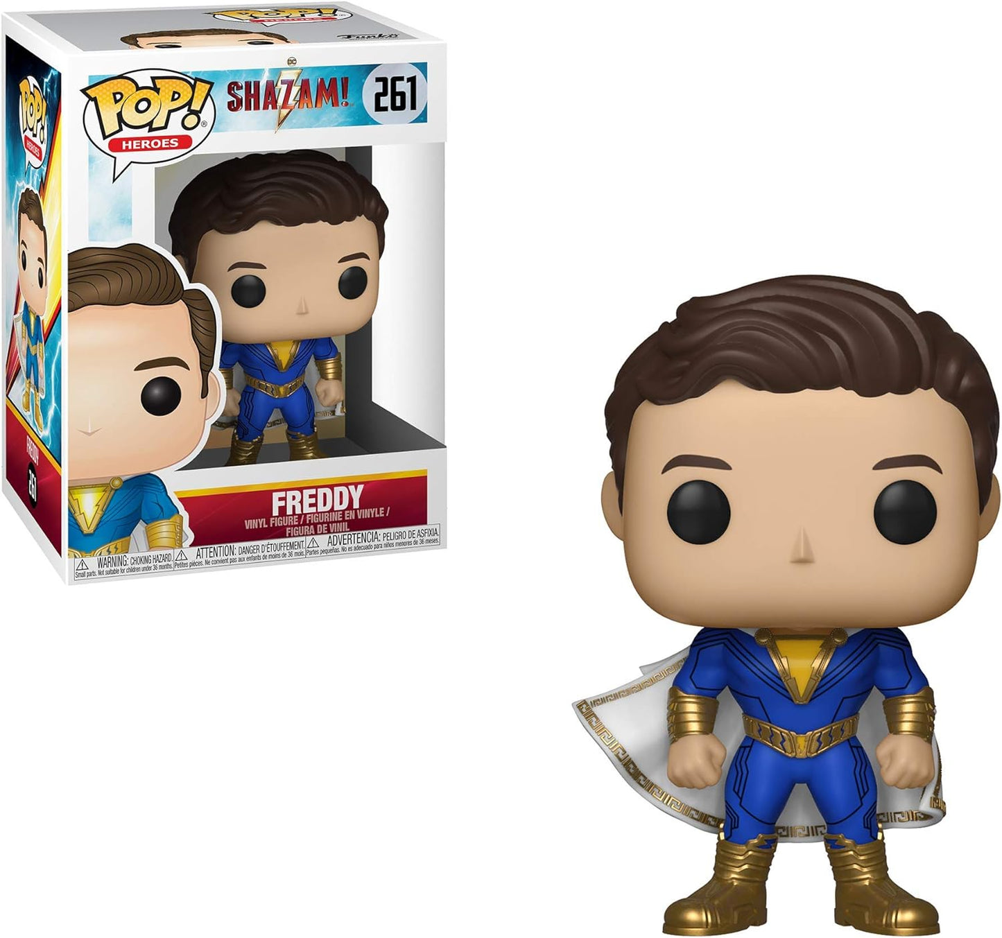 Funko POP! DC Heroes Movies Shazam 261 Freddy as Shazam!