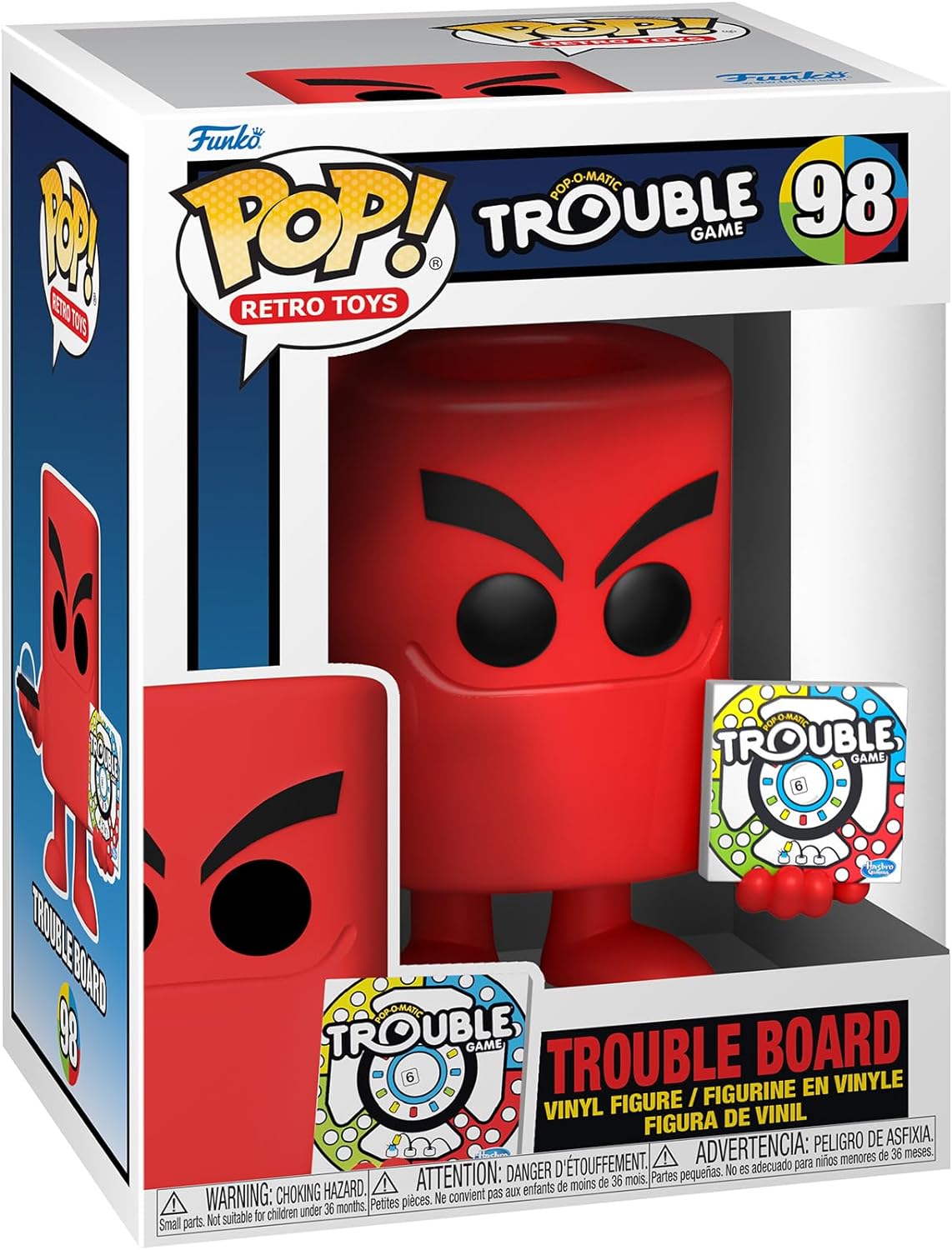 Funko POP! Retro Toys Board Games Trouble 98 Trouble Board