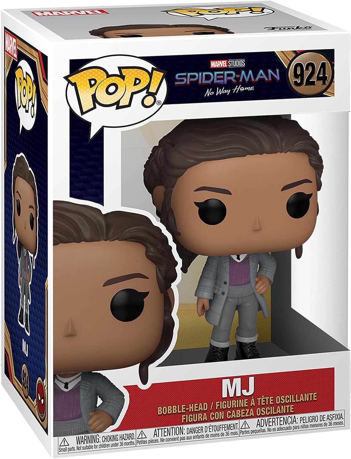 Funko POP! Marvel Movies Spider-Man No Way Home 924 MJ (Zendaya)